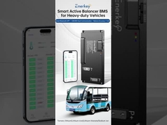 Enerkey 16S-24S 300A BMS هوشمند با بالانسر فعال 1A-8A برای پک باتری Li-ion/Lifepo4/Lto/SIB