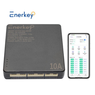 خرید توازن دهنده سلول باتری لیتیوم 4S 8S 16S 10A Smart Active Equalizer Lifepo4 Bms تولید آنلاین