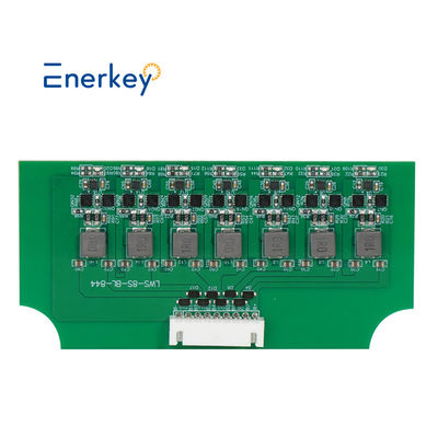 خرید لیتیوم یون تعادل فعال Lifepo4 باتری BMS بورد 8S 29.6V 25.6V با RS485 RS232 Bt تولید آنلاین