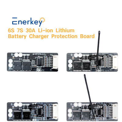 خرید Enerkey 6S 7S 30A بسته باتری لیتیوم یون BMS با NTC برای دوچرخه برقی تولید آنلاین