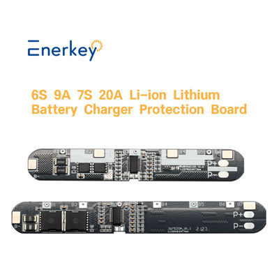 خرید Enerkey 6S 10A 22.2V/7S 20A 24V لیتیوم لیتیوم 18650 باتری بسته های BMS هیئت مدیره حفاظت از PCB تولید آنلاین