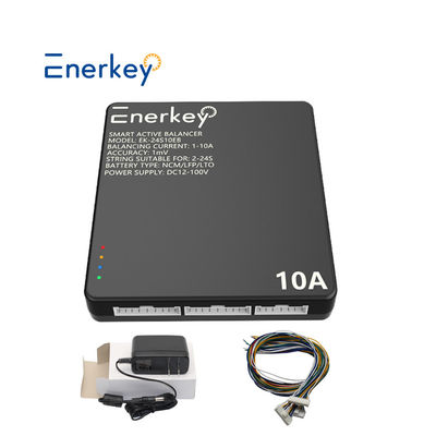خرید مصرف برق 10 وات Black Smart Active Balancer 8A 4S 8S 16S 17S 24S Smart BMS برای ابزار قدرت تولید آنلاین
