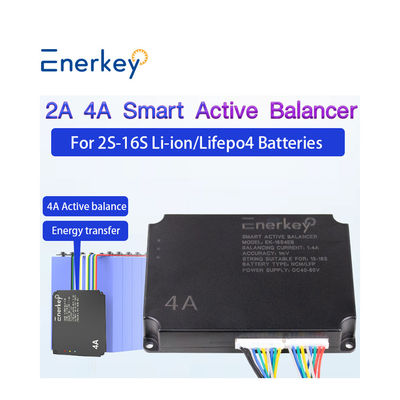 خرید توانکی 5TH فعال تعادل کننده برای Lifepo4 / لیتیوم یون باتری تعادل در 8S 10S 14S 16S تولید آنلاین