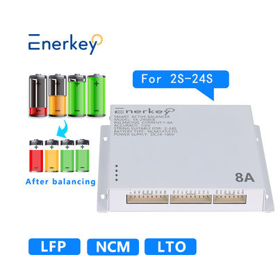 خرید Enerkey 8s 10s 12s 16s 20s 8a Smart Active Balancer هیئت تعادل سلول باتری لیتیوم تولید آنلاین