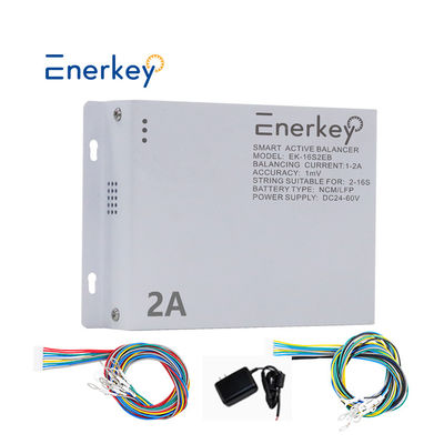 خرید Enerkey 16s 2a لیتیوم بیلانسر Lifepo4/Li-ion Smart Active Equalizer برای موتورسیکلت تولید آنلاین