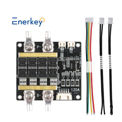 خرید Enerkey BMS 4S 12V 120A لیتیوم یون 3.2V باتری حفاظت هیئت مدیره با تعادل BMS برای 18650 باتری بسته 12V تولید آنلاین