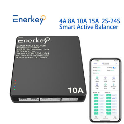 8S 16S 20S Smart Active Balancer BMS 4A 8A 10A 15A لیتیوم یون / Lifepo4 / باتری Lto