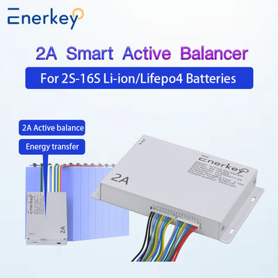Enerkey 2a Lifepo4 توازن دهنده 2s-16s Lifepo4/ باتری لیتیوم یون انتقال انرژی برابر سازی
