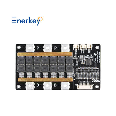 Enerkey 3S 200A باتری لیتیوم BMS LiFePO4/Li-ion/Lto/SIB محافظ صفحه با تعادل برای اتومبیل الکترونیکی