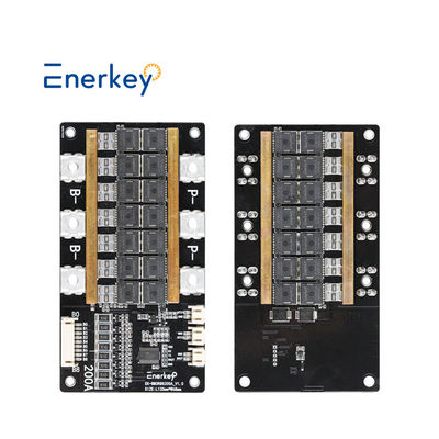 Enekrey BMS 6S Li-ion/Lto/SIB/Lifepo4 BMS سخت افزاری برای وسایل نقلیه الکتریکی و موتورسیکلت با جریان ثابت 200A