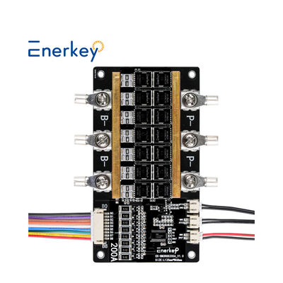 Enekrey 7S 24V لیتیون یا Lifepo4 BMS پشتیبانی 200A شارژ و تخلیه مداوم در حال حاضر برای 18650 باتری