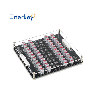 تعادل کننده سلول باتری لیتیوم Enerkey با اکریلیک 5A 17S 18S 19S 20S 21S Active Equalizer برای ذخیره انرژی در فضای باز