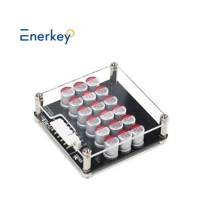 تعادل کننده خازن Enerkey 4S 5S 6S 5A با کیس آکریلیک لیتیوم یون / Lto / Lifepo4 تعادل کننده فعال برای گلف کار