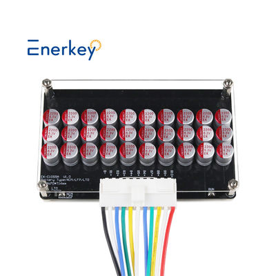 Enerkey 8S-10S 5A Lithium Active Equalization با صفحه آکریلیک برای تعادل بسته باتری لیتیوم یون / Lto / Lifepo4