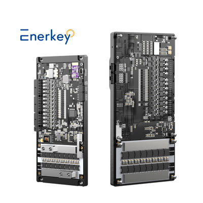 Enerkey 16S-24S 250A Lifepo4 BMS با تعادل فعال 8A و BT / CAN Bus / RS485 برای کابینت برق باتری لیتیوم یون / LTO / SIB